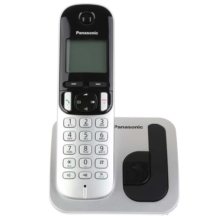 Điện thoại không dây Panasonic KX-TGC210 Led hiển thị màu cam, loa 2 chiều, đàm thoại 3 bên, 6 số gọi nhanh, chuyển cuộc gọi, khóa máy