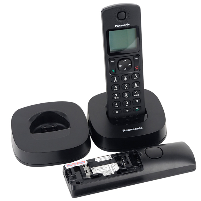 Điện thoại không dây Panasonic KX-TGC312 bộ 2 tay con, Led hiển thị số gọi đến, 6 số gọi nhanh, loa ngoài, khóa máy, chuyển cuộc gọi