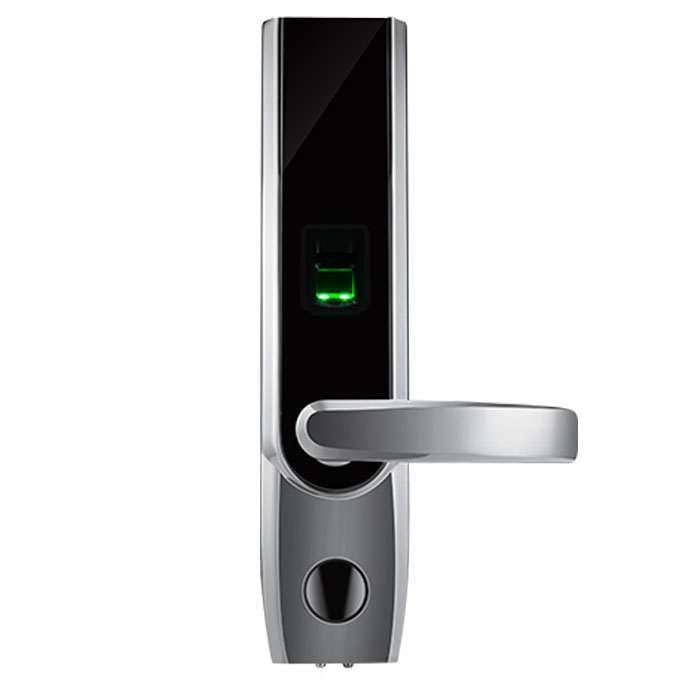 Khóa cửa vân tay thông minh ZKTECO TL400B sử dụng mật khẩu / thẻ / chìa khóa / Bluetooth, vỏ kim loại, khóa cửa bằng một lần đóng (ID: 4457)