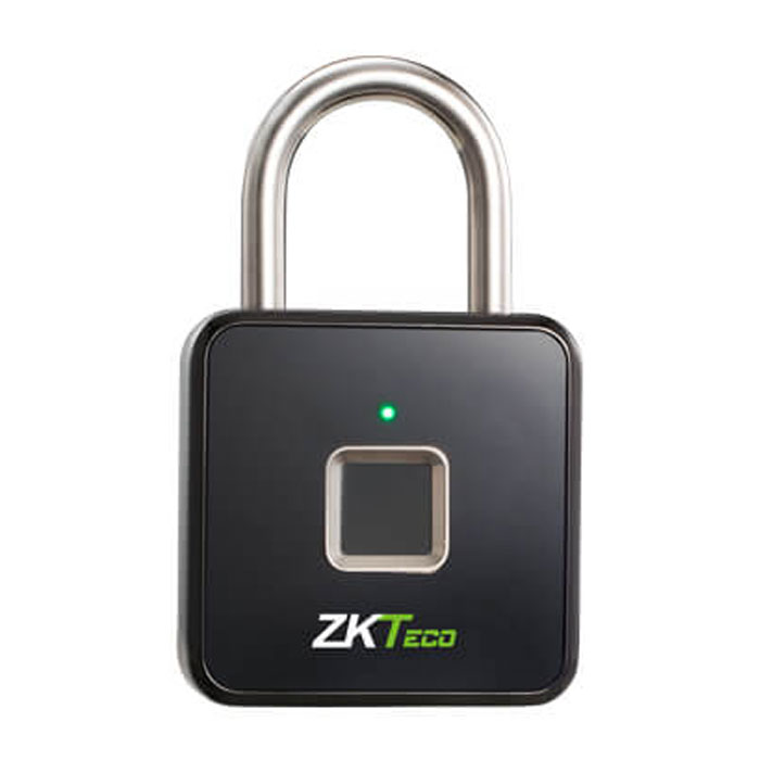 Ổ khóa vân tay thông minh ZKTeco PADLOCK nhỏ gọn dễ cài đặt, chất liệu thép không gỉ, 