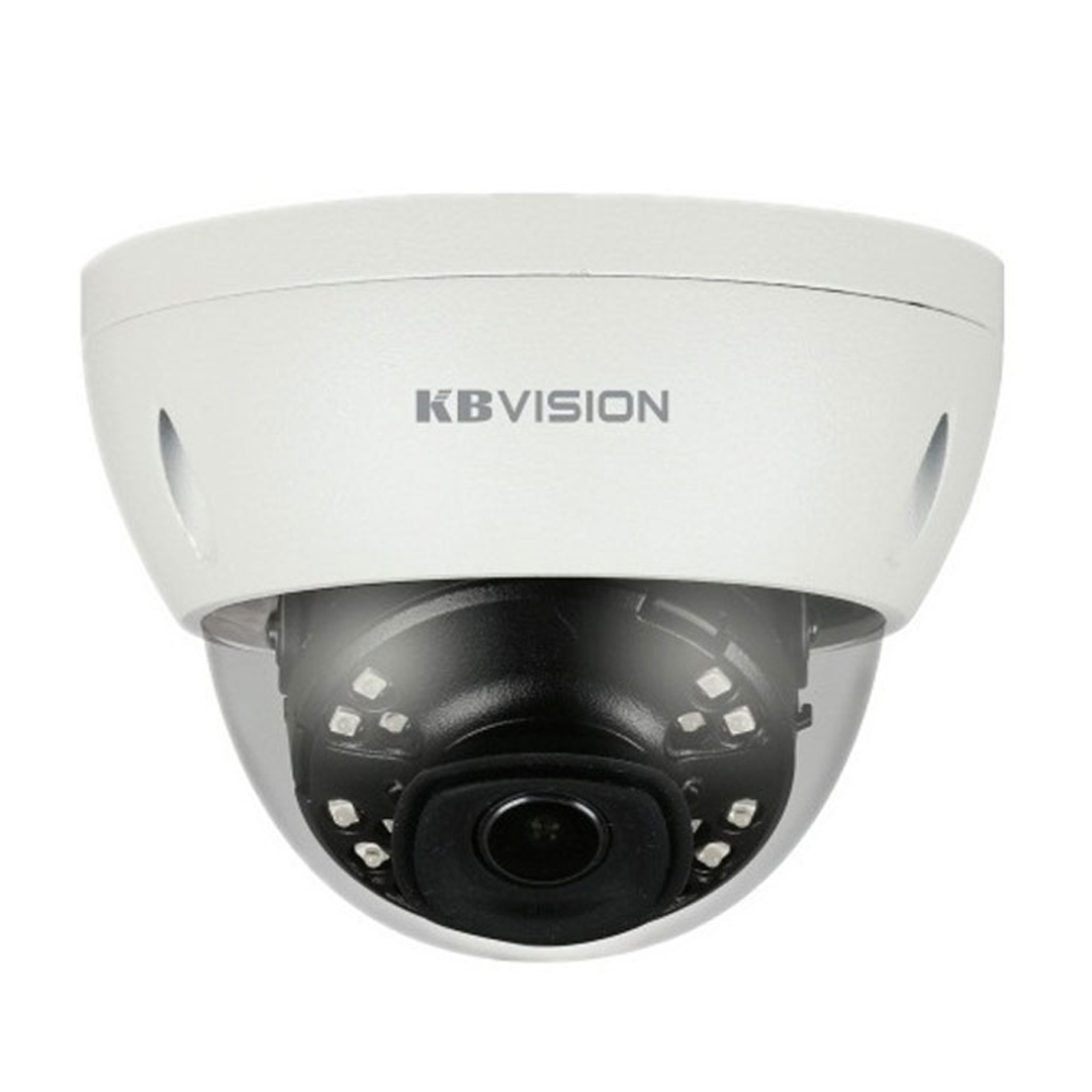Camera IP KBVISION KH-N2004iA 2.0 Megapixel, Hồng ngoại 30m, F3.6mm, Cổng âm thanh báo động, Chống ngược sáng, Night Breaker 