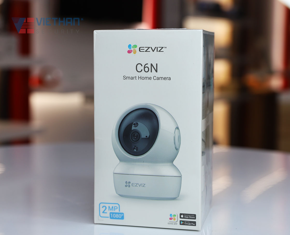 Camera wifi không dây Ezviz C6N Full HD1080P 2Mp thẻ nhớ Micro SD, đàm thoại 2 chiều, xoay 360 độ