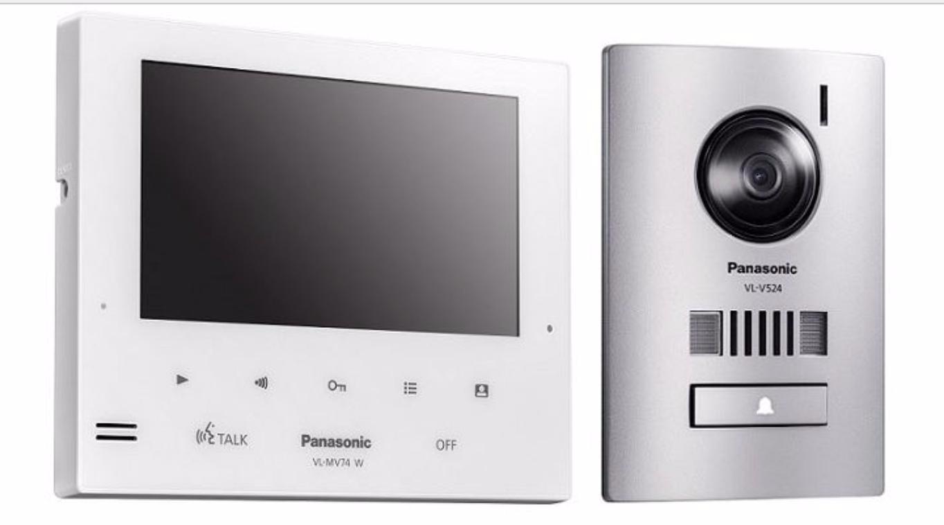 Chuông cửa màn hình Panasonic VL-SV74VN Màn hình 7", Lưu được 400 hình ảnh màu, đàm thoại rãnh tay