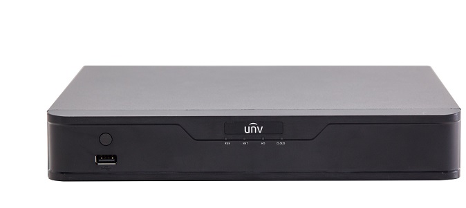 Đầu ghi hình Uniview NVR301-08-P8 8 kênh, hỗ trợ chuẩn ONVIF, có sẵn 8 POE