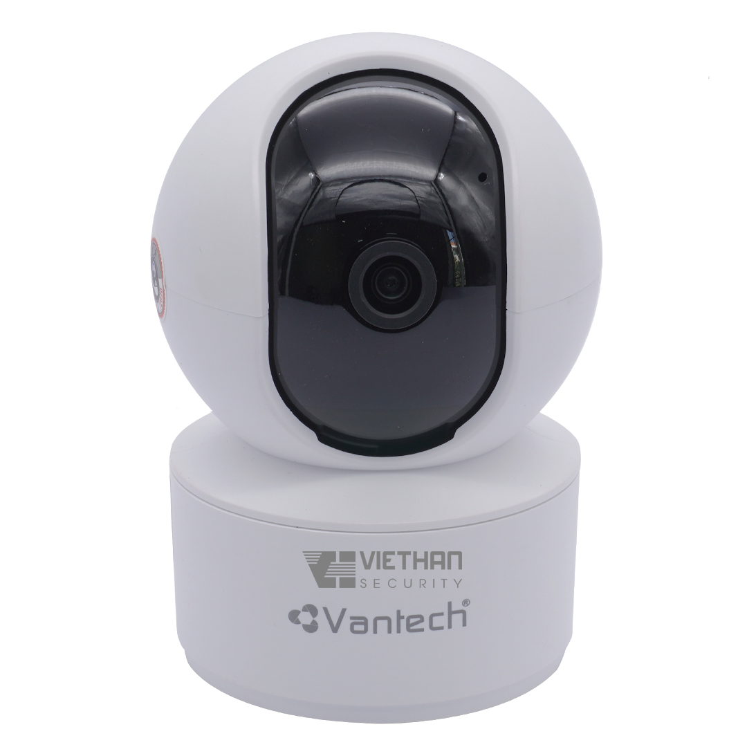 Camera IP wifi robot Vantech V2010D 5.0 Megapixel, đàm thoại 2 chiều, báo động qua điện thoại, MicroSD, P2P