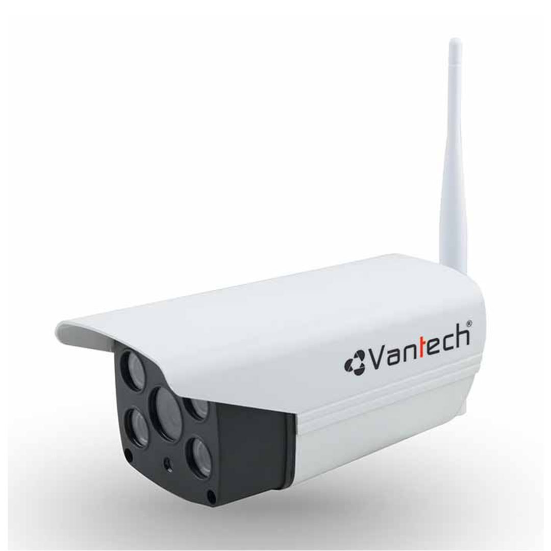 Camera IP wifi Vantech V2030B 3.0 Megapixel, đàm thoại 2 chiều, báo động qua điện thoại, MicroSD, P2P