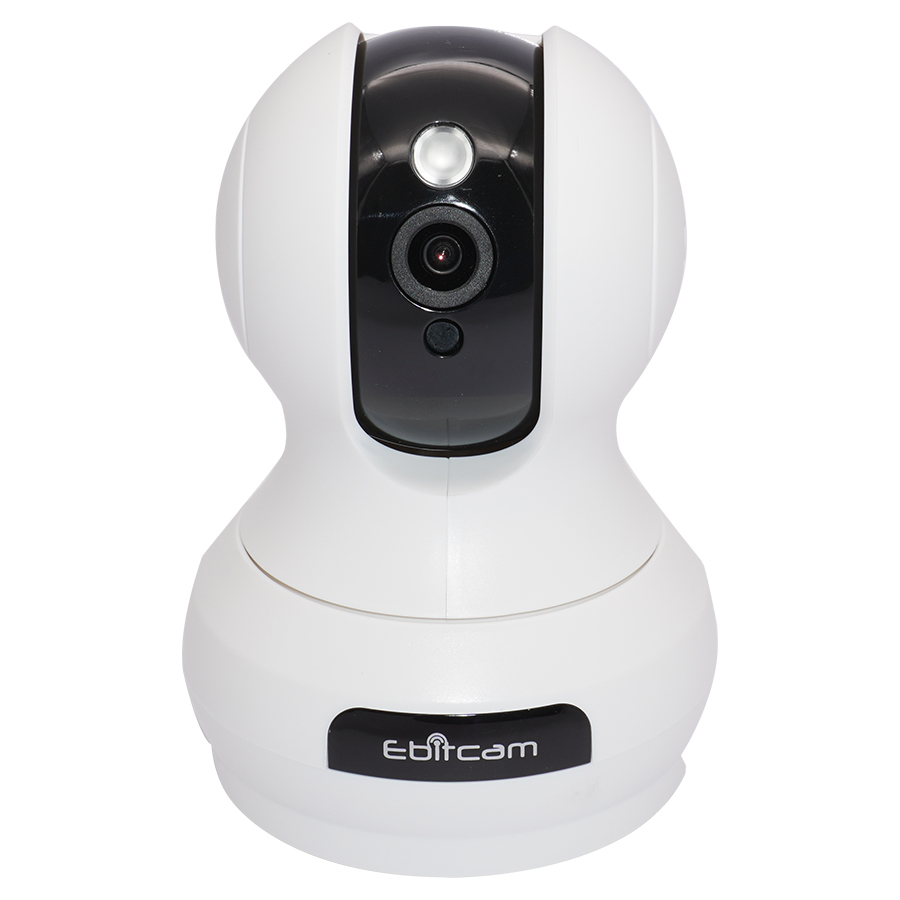 Camera IP Wifi EbitCam E3 2MP thu âm 360 độ, IR 10m, F3.6mm, video call, Phát hiện chuyển động, Giảm ồn thông minh
