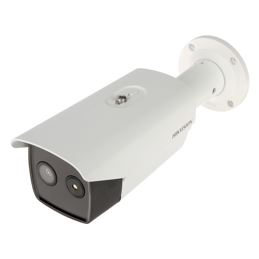 Camera quan sát IP HIKVISION DS-2TD2617-10/PA (Camera thân nhiệt, phát hiện khói, đo nhiệt độ)