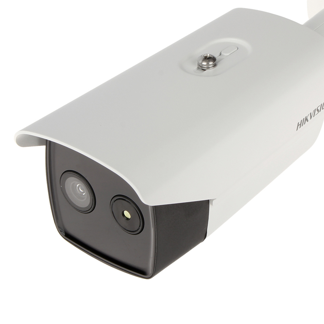 Camera quan sát IP HIKVISION DS-2TD2617-10/PA (Camera thân nhiệt, phát hiện khói, đo nhiệt độ)