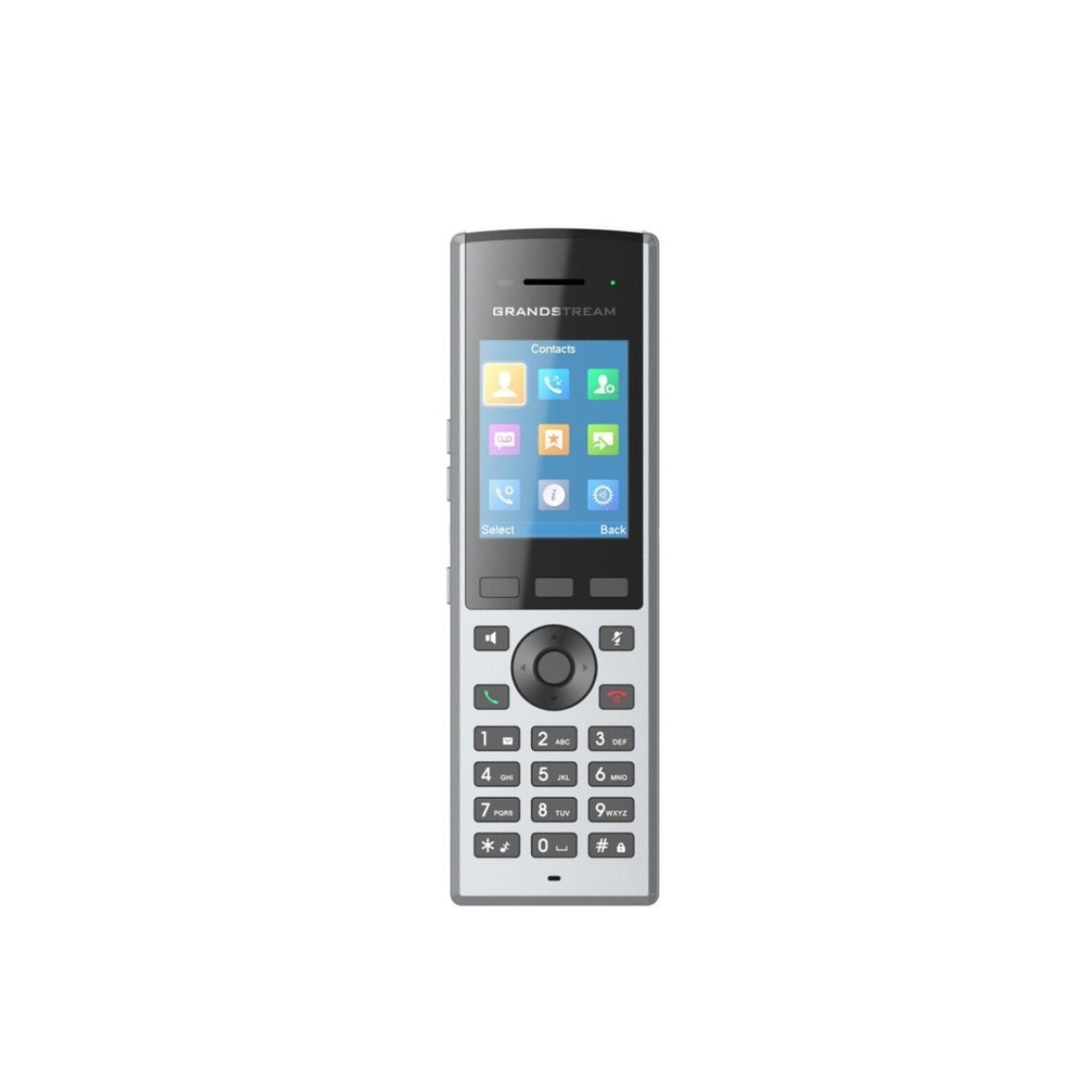 Điện thoại cầm tay không dây dectphone Grandstream DP730 màn hình 2.4 inch, pin 1500 mAh, báo rung và chuông