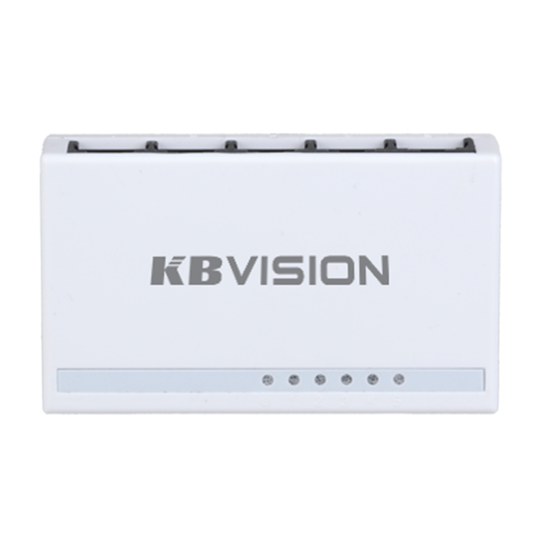 Thiết bị mạng HUB -SWITCH POE Kbvision KX-ASW04T1 (Switch Layer 2, 5 port)