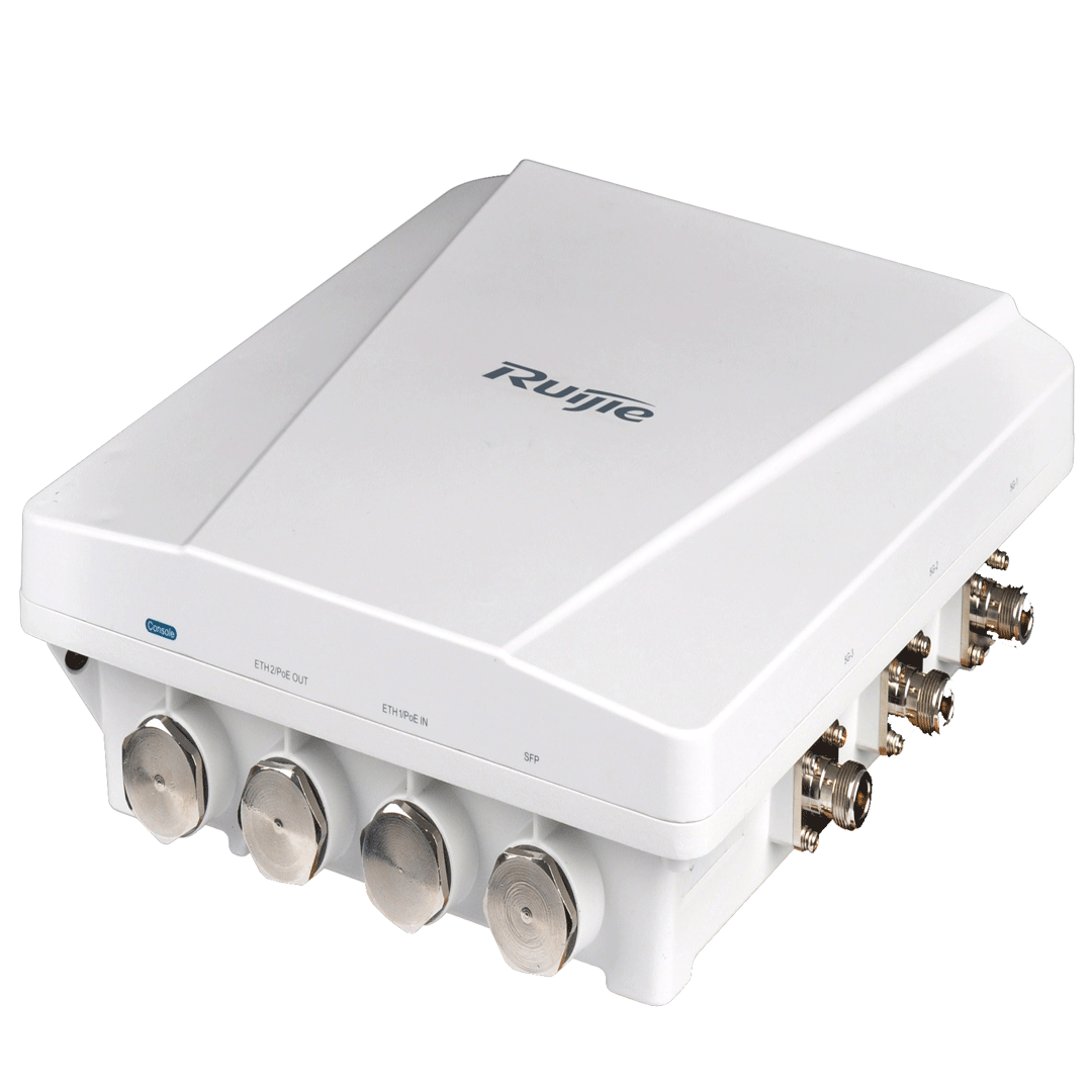 Cục phát wifi ngoài trời RUIJIE RG-AP630(IODA) tốc độ 1750Mbps, hỗ trợ 2 băng tần, Ăngten phát sóng đa hướng