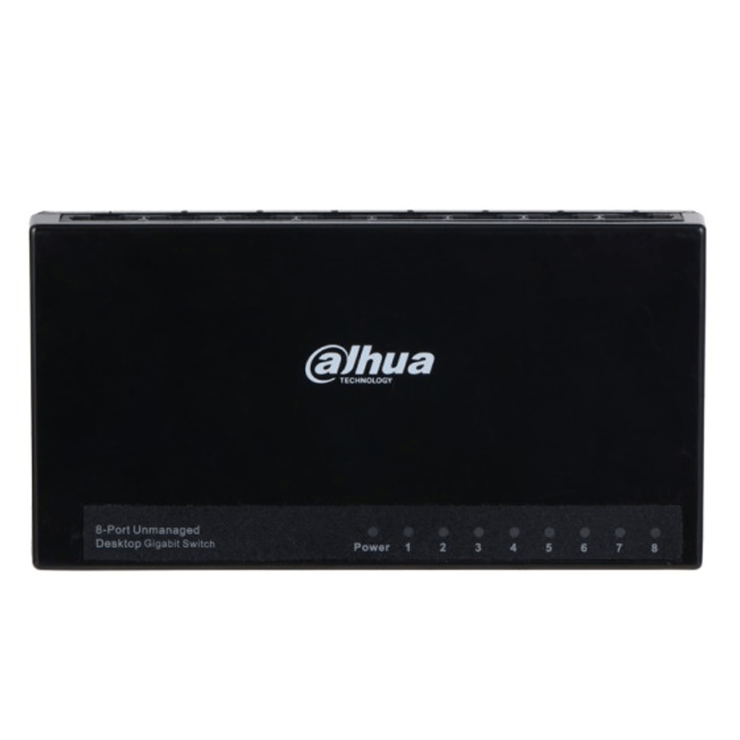 Thiết bị mạng HUB - SWITCH POE Dahua DH-PFS3008-8GT-L (8-Port Desktop Gigabit Ethernet Switch, chống sét 2KV)