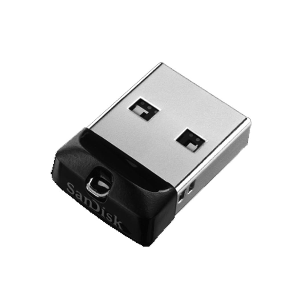 USB SanDisk Cruzer Fit USB Flash Drive, CZ33 32GB, USB2.0, Black, Plug& Stay SDCZ33-032G-G35