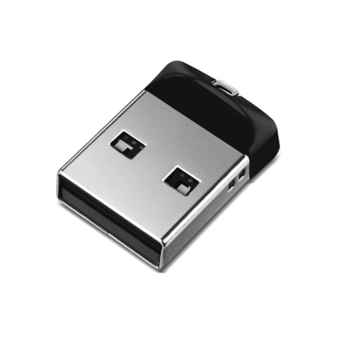USB SanDisk Cruzer Fit USB Flash Drive, CZ33 64GB, USB2.0, Black, Plug & Stay SDCZ33-064G-G35