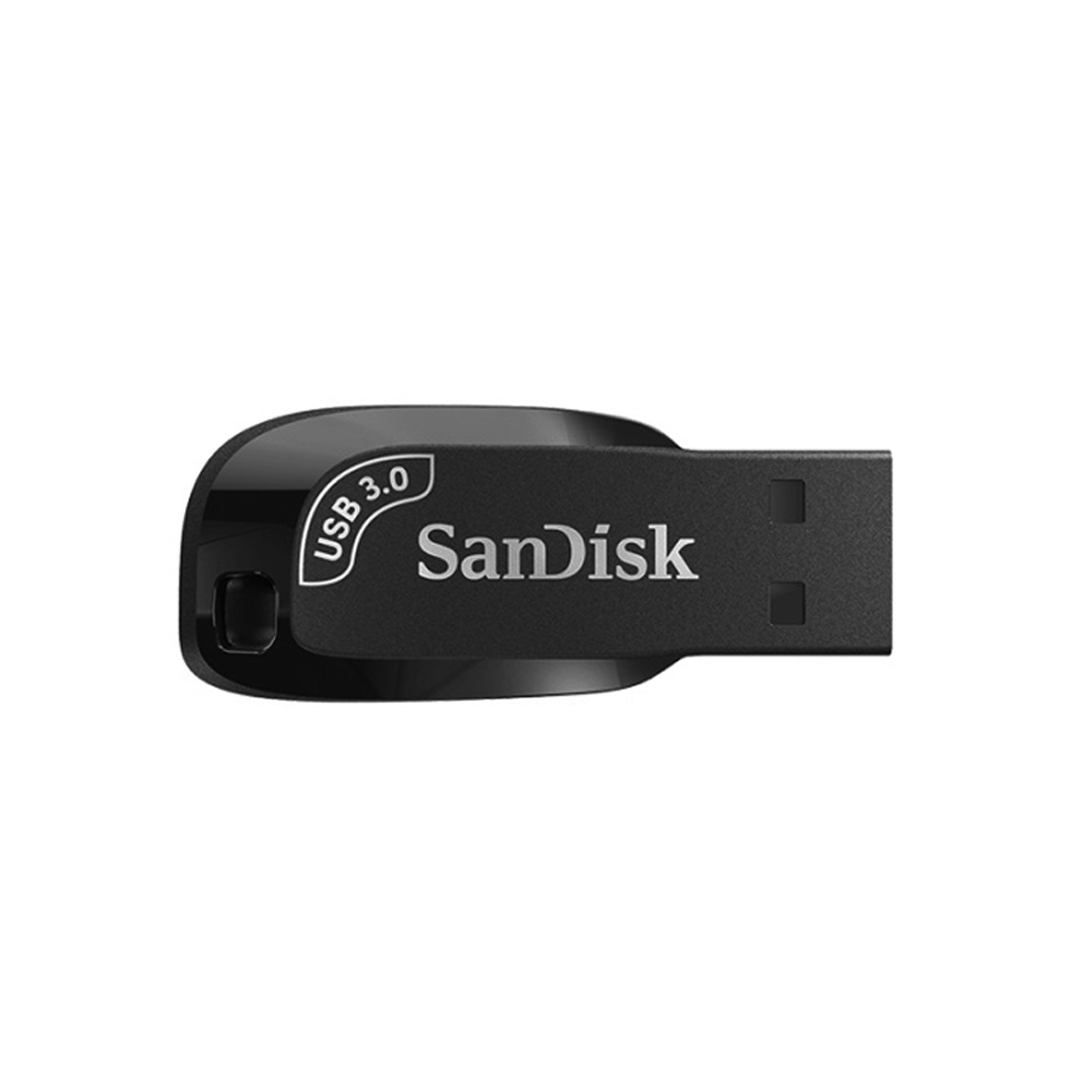 USB SanDisk Ultra Shift USB 3.0 Flash Drive, CZ410 128GB, USB3.0, Black, compact design SDCZ410-128G-G46