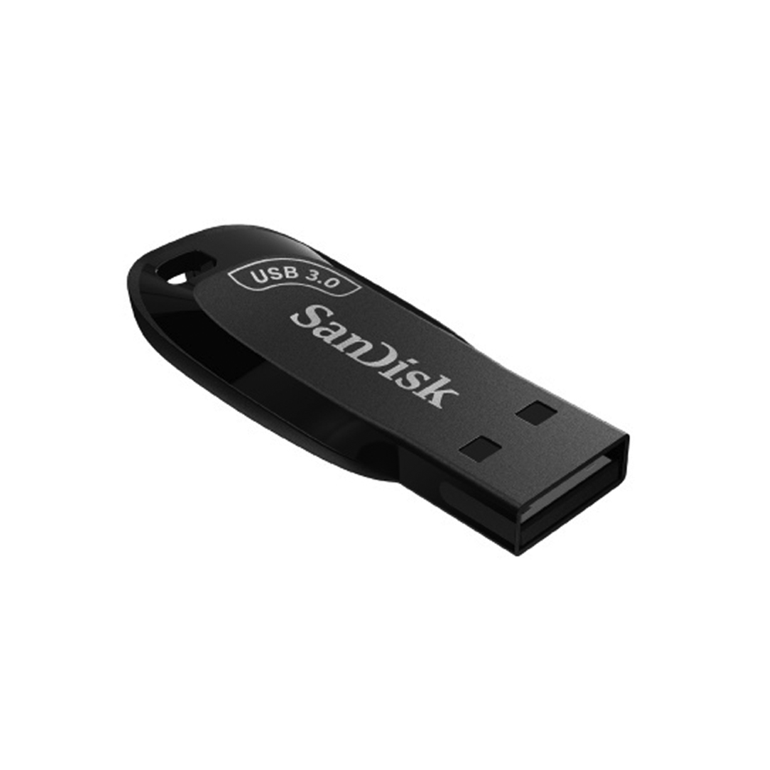 USB SanDisk Ultra Shift USB 3.0 Flash Drive, CZ410 128GB, USB3.0, Black, compact design SDCZ410-128G-G46