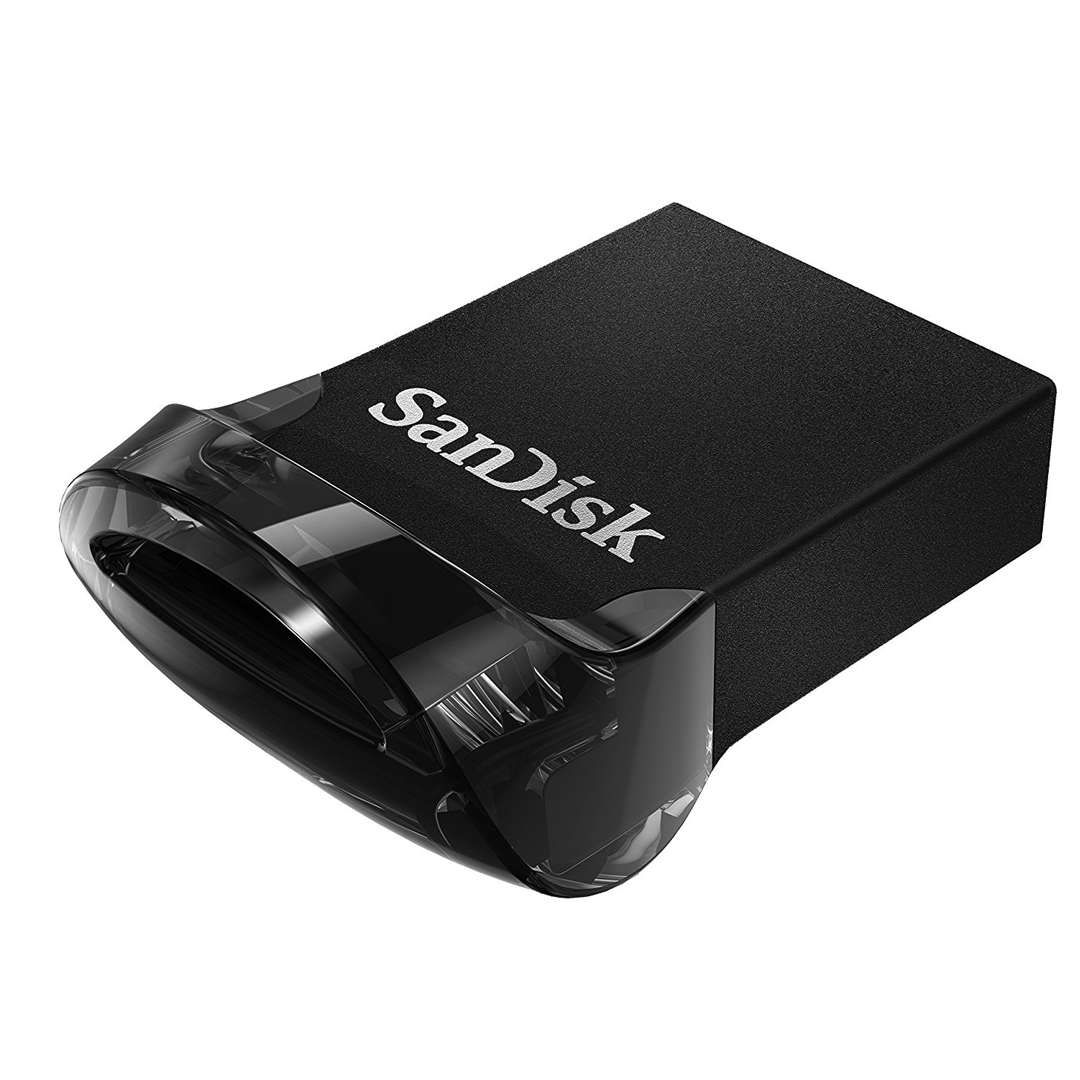 USB SanDisk Ultra Fit USB 3.1 Flash Drive CZ430 64GB, USB3.1, Black,Plug & Stay SDCZ430-064G-G46