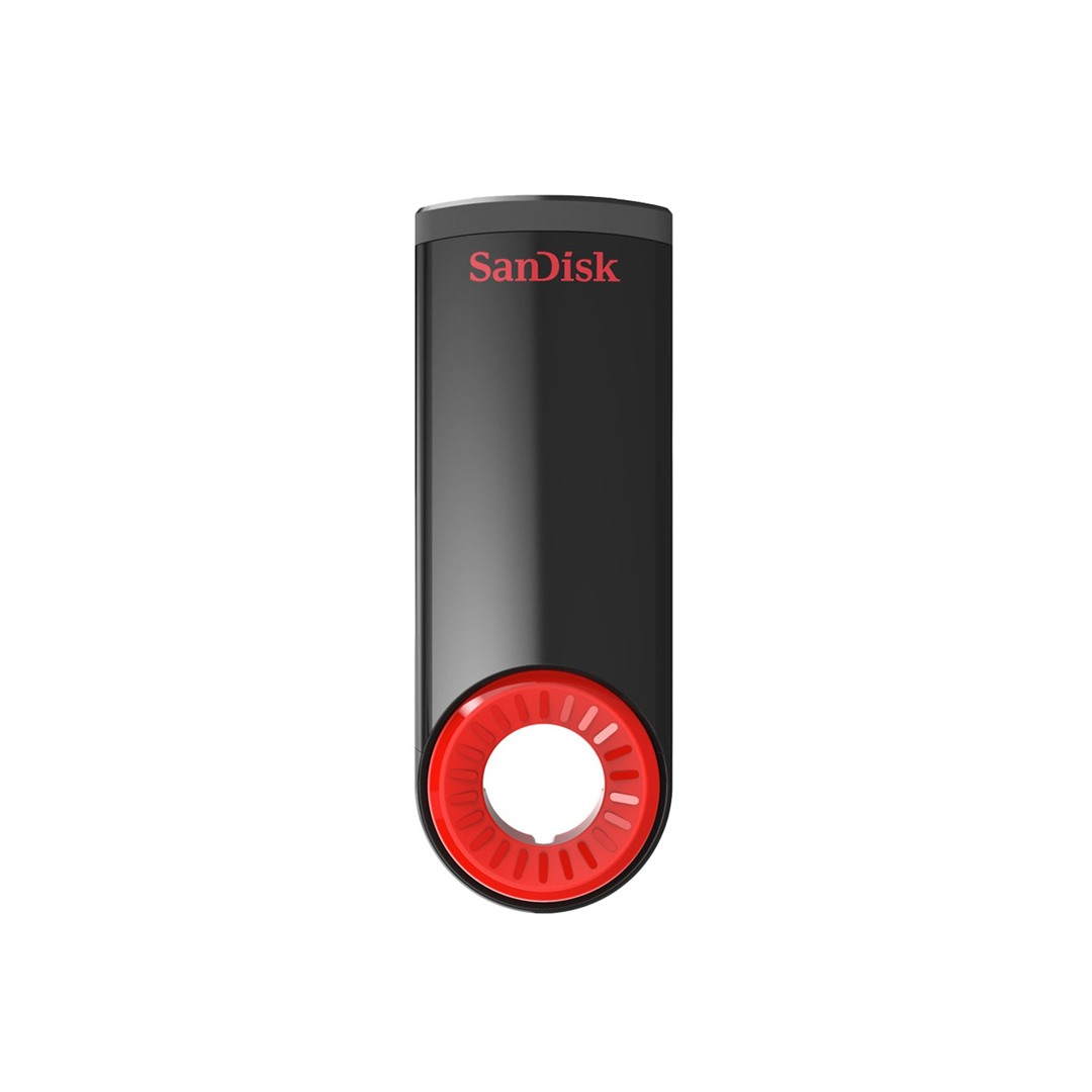 USB SanDisk Cruzer Dial USB Flash Drive, CZ57 32GB, USB 2.0, Black, retractable design robust pivot SDCZ57-032G-B35