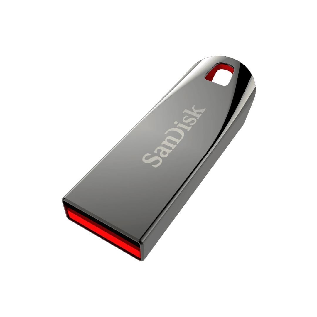 USB SanDisk Cruzer Force USB Flash Drive, CZ71 16GB, USB2.0, Durable Metal Casing SDCZ71-016G-B35