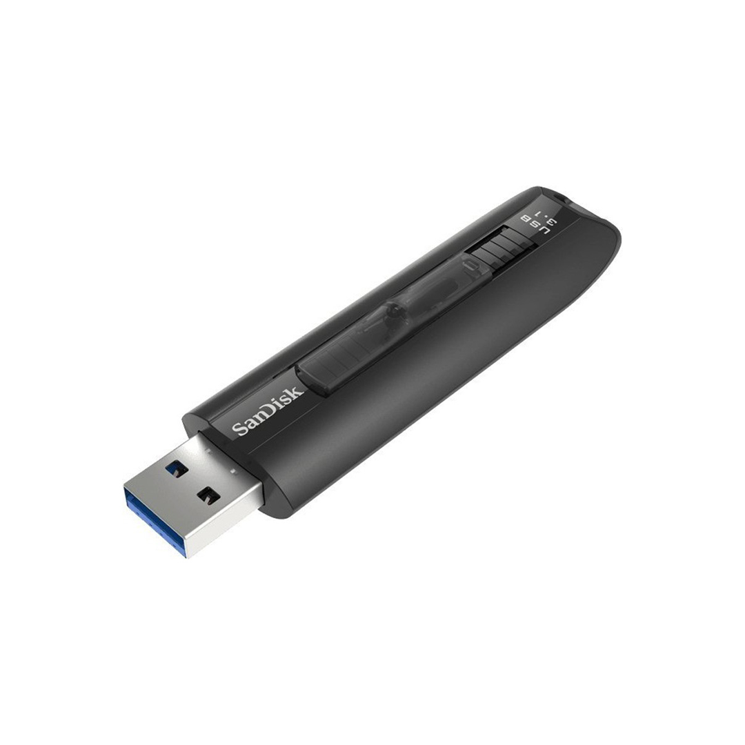 USB SanDisk Extreme GO USB 3.1 Flash Drive, CZ800 64GB, USB3.1, Black, Retractable, Lifetime Limited SDCZ800-064G-G46