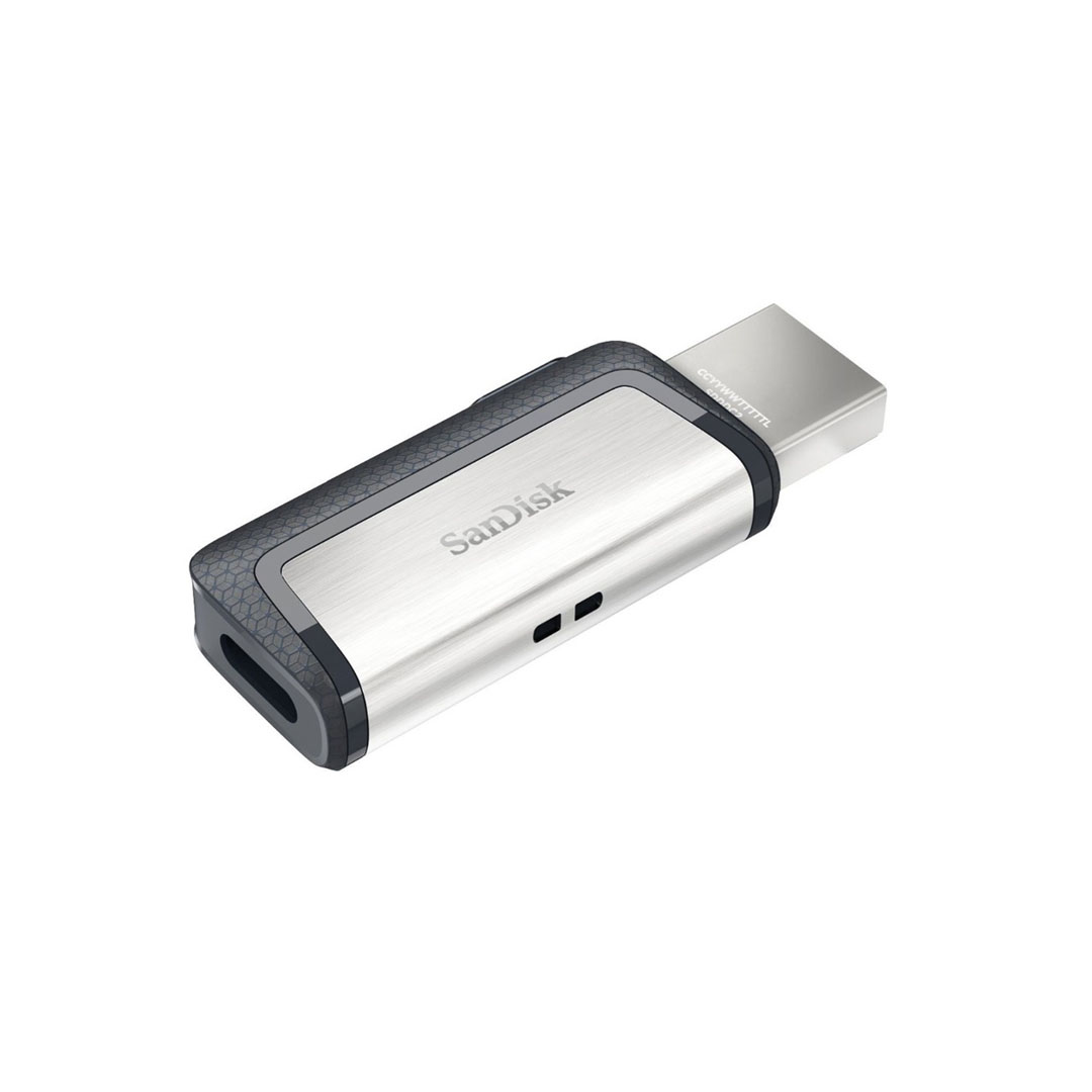 USB SanDisk Ultra Dual Drive USB Type C  SDDDC2 32GB  USB Type C  Black  USB3.1/Type C reversible connector  Retractable Design   Type- C enabled Android devices SDDDC2-032G-G46