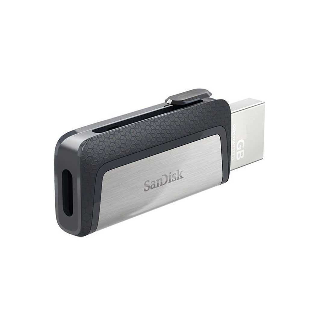 USB SanDisk Ultra Dual Drive USB Type C  SDDDC2 32GB  USB Type C  Black  USB3.1/Type C reversible connector  Retractable Design   Type- C enabled Android devices SDDDC2-032G-G46