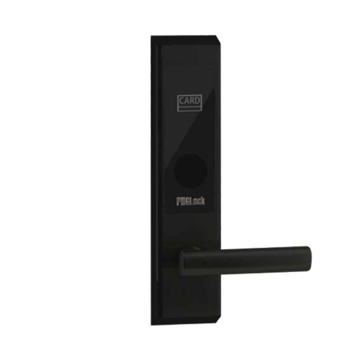 Khóa cửa thẻ từ cho khách sạn PHGLock RF7203 màu đen, thẻ từ TM08 và chìa khóa cơ