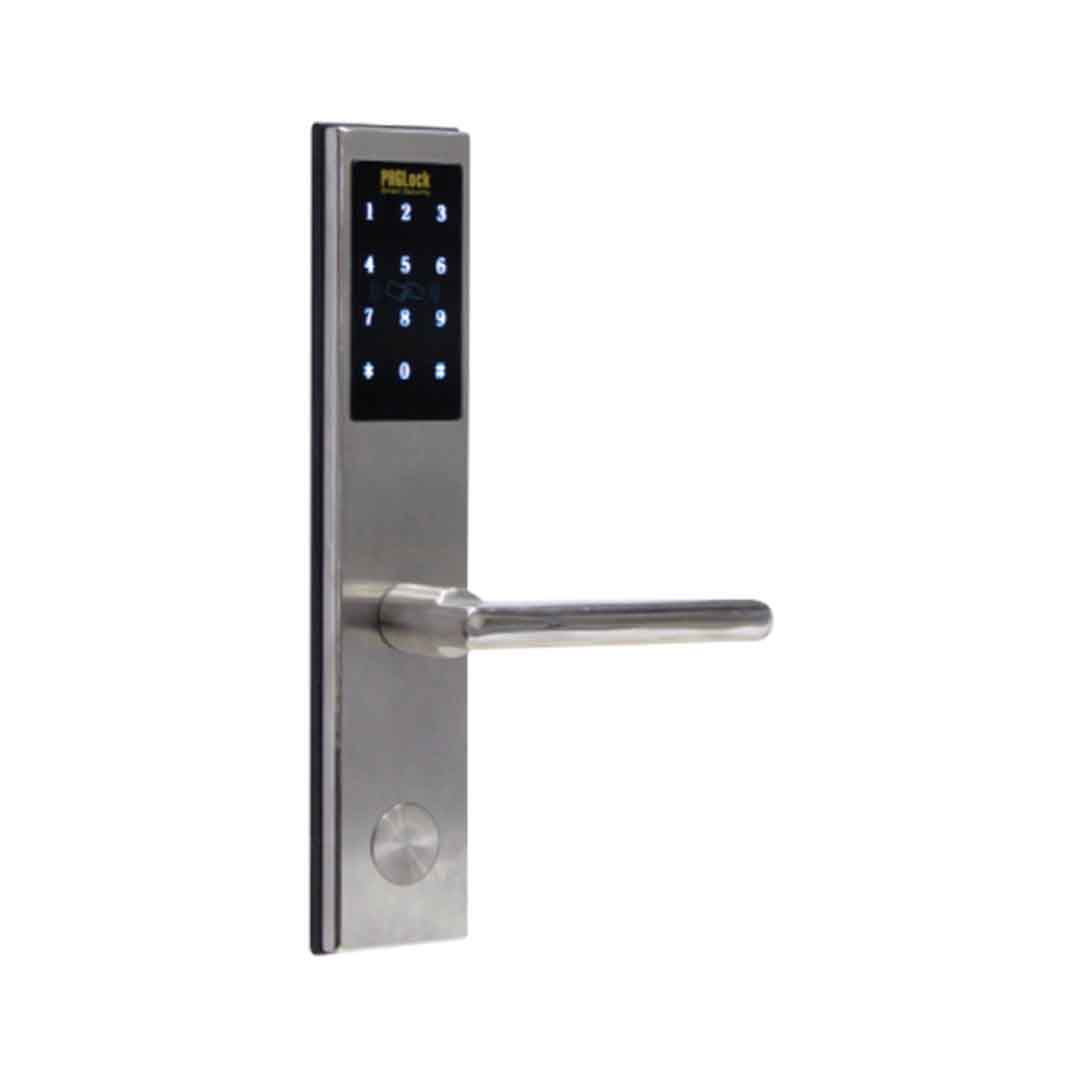Khóa cửa Smart Lock PHGlock KR8011 (Khoá cửa chính, sử dụng 118 thẻ, 9 mã số và chìa khóa cơ)