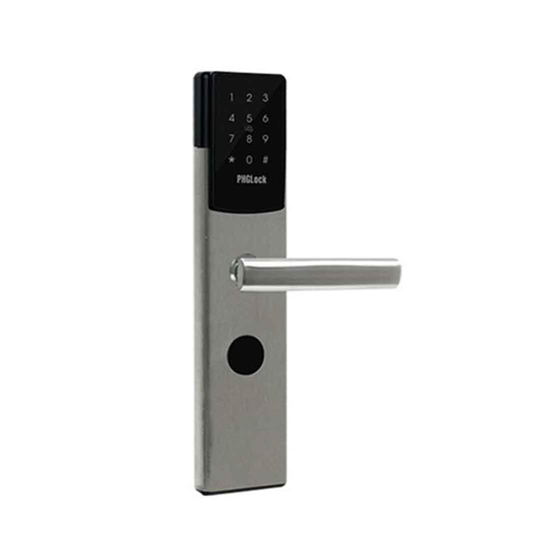 Khóa cửa Smart Lock PHGlock FP8192 (Khoá cửa chính, sử dụng Vân tay, thẻ từ, mật mã và chìa cơ)