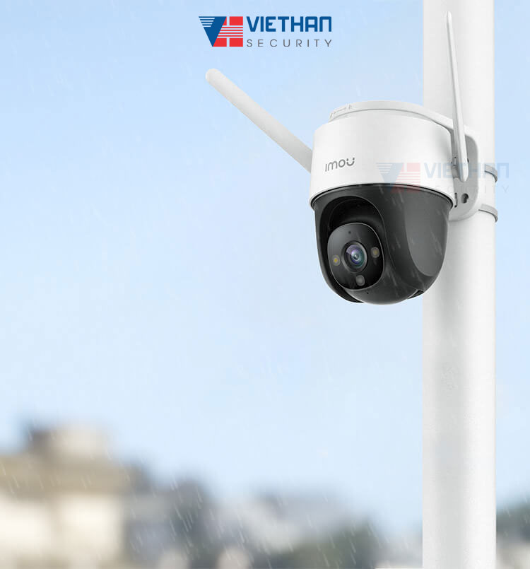 Camera giám sát Wifi PTZ IMOU S42FP 4.0 Megapixel, Camera ngoài trời 360, cảnh báo chủ động