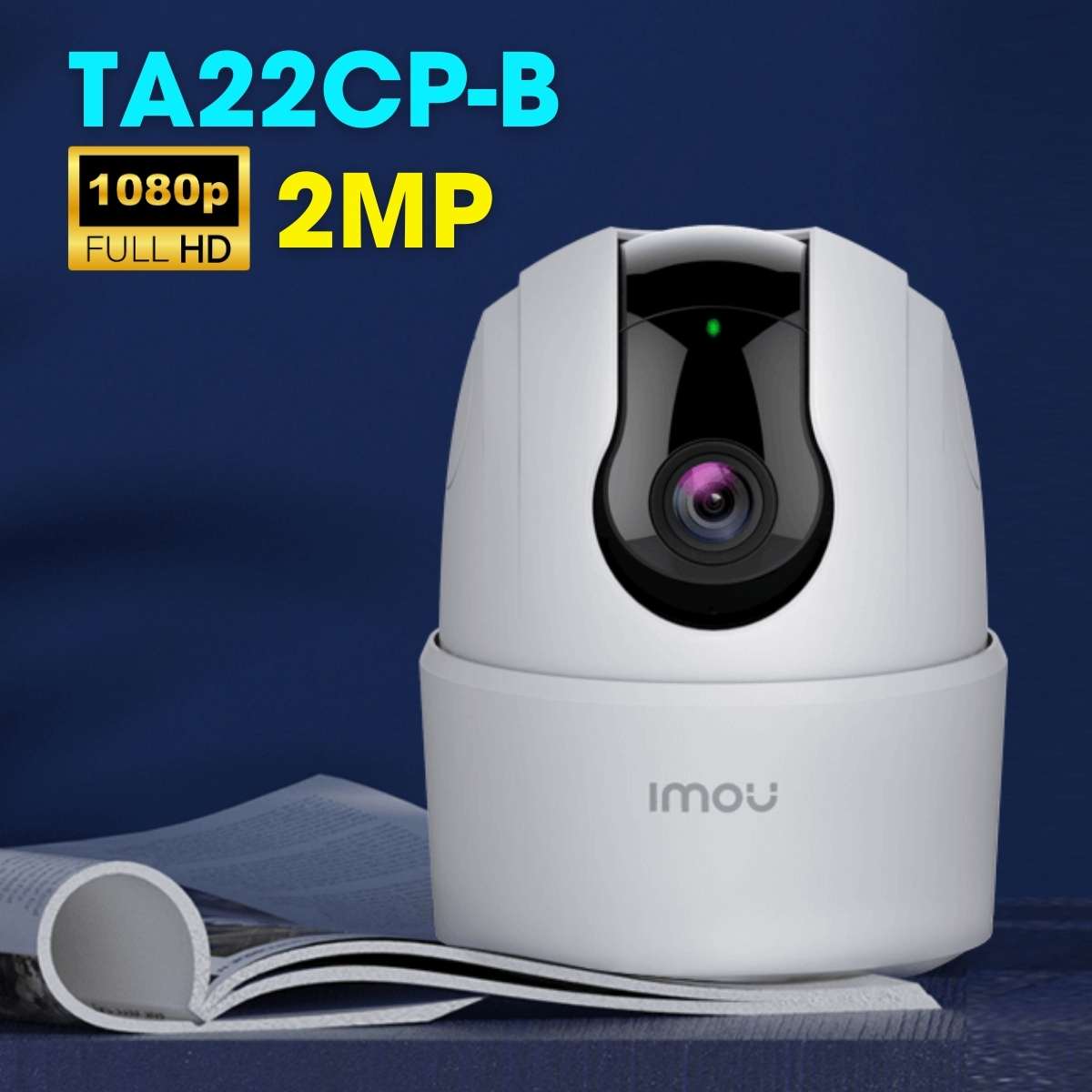Camera giám sát Wifi IMOU IPC-TA22CP-B 2MP âm thanh 2 chiều, theo dõi thông minh 360 độ