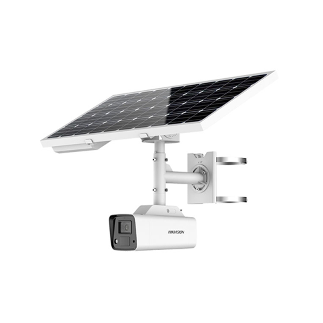 Camera IP ColorVu 4G năng lượng mặt trời 4MP Hikvision DS-2XS2T47G0-LDH/4G/C18S40 (Hỗ trợ sim 4G, pin mặt trời 40w)