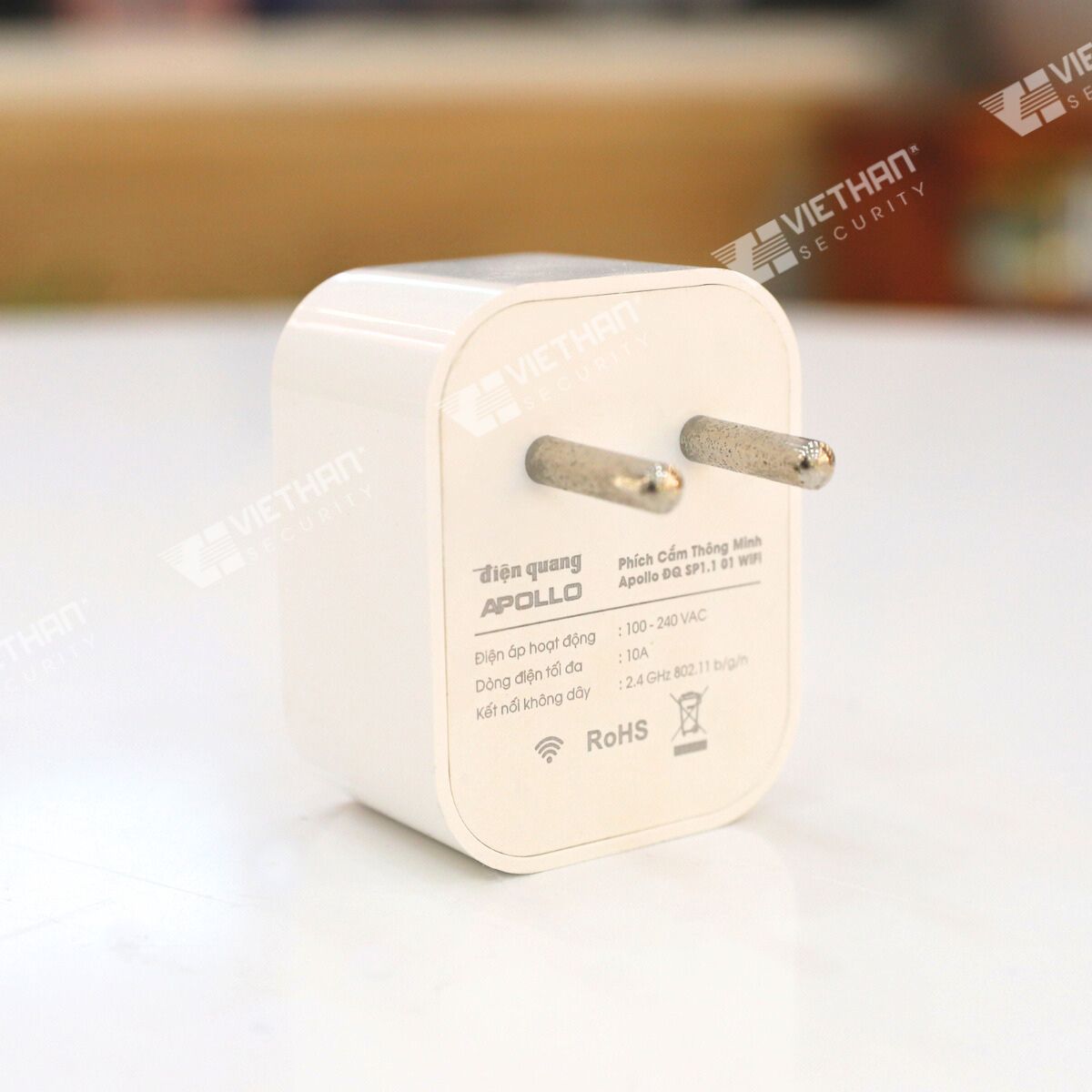 Phích cắm thông minh Điện Quang Apollo ĐQ SP1.1 01 Wifi ( Kiểu 1 lỗ, sử dụng wifi )