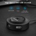 Bộ chia USB 4 cổng USB 2.0 2m Ugreen 30367 CR106 tốc độ truyền 480 Mbps, tương thích ngược USB 1.1, LED