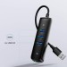 Hub chia 4 cổng 1m Ugreen 80657 CM416 4*USB 3.0, tốc độ 5Gbps, cấp nguồn 5V/2A