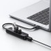 Bộ chia 3 in 1 Ugreen 20984 CM416 USB to 2*USB + LAN + DC USB-C, tốc độ 480Mpbs, 5V/2A