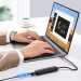 Bộ chia 3 in 1 Ugreen 20984 CM416 USB to 2*USB + LAN + DC USB-C, tốc độ 480Mpbs, 5V/2A