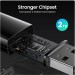 Đầu đọc thẻ SD/TF chuẩn USB 3.0 chính hãng Ugreen 60722 cao cấp