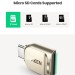 Đầu đọc thẻ nhớ Ugreen 80124 CM331 USB 3.1 to SD/TF 2TB, tốc độ truyền 5Gbps, vỏ hợp kim