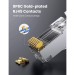 Đầu bấm mạng bọc inox Cat6/Cat7 FPT RJ45 thiết kế đuôi kẹp cố định vào cáp Ugreen 30900 (Hộp 50c)