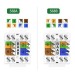 Đầu nối RJ45 âm tường cho dây mạng Cat6 Ugreen 80452