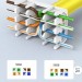 Đầu nối RJ45 âm tường cho dây mạng Cat6 Ugreen 80452