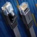 Cáp mạng đúc sẵn dẹt Cat6 dài 20m 26AWG Ugreen 50181 cao cấp (màu đen)