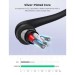 Ugreen 3.5mm 3 cực Male to Male Cáp âm thanh vỏ đồng mạ bạc 1m 80850