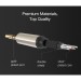 Cáp Audio AUX 3,5mm trên ô tô dài 2m chính hãng Ugreen 10604 cao cấp