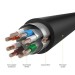 Cáp mạng đúc sẵn Cat7 dài 15m tròn chính hãng Ugreen 11274 Cao cấp