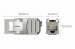 Nhân mạng RJ45 âm tường không cần tool Cat7 Ugreen 30858 Tốc độ 10Gbps, Vỏ hợp kim kẽm