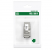 Nhân mạng RJ45 âm tường không cần tool Cat7 Ugreen 30858 Tốc độ 10Gbps, Vỏ hợp kim kẽm