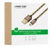 Cáp sạc USB TypeC Ugreen 40430 US250 Tốc độ 480mbs/s, Đầu nối mạ vàng 24K